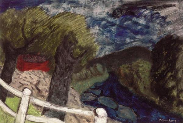 The Blue Brook, Vermont by Milton Avery