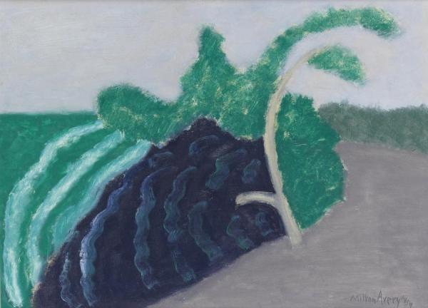 Tree And Ocean by Milton Avery