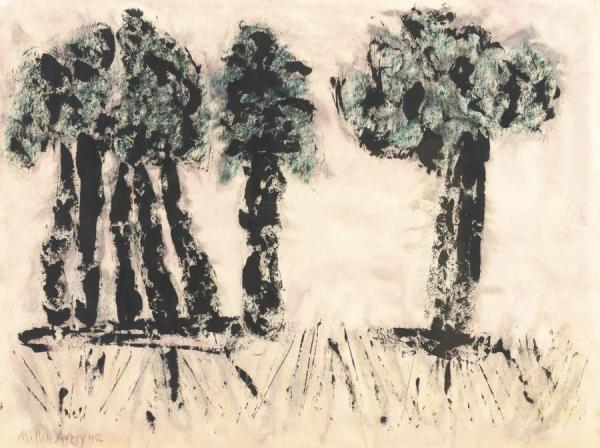 Trees by Milton Avery Oil Painting Reproductions