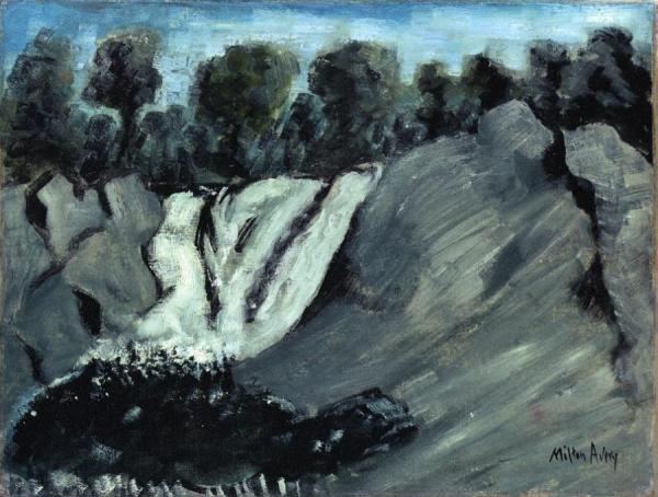 Waterfall by Milton Avery