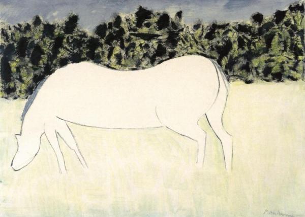 White Horse by Milton Avery
