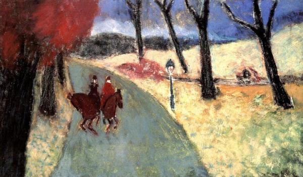 Winter Riders by Milton Avery