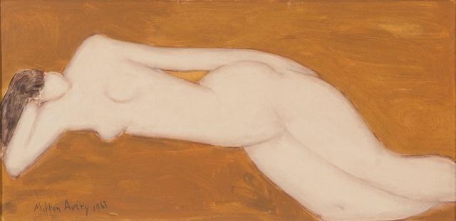 Reclining Nude, 1963 by Milton Avery