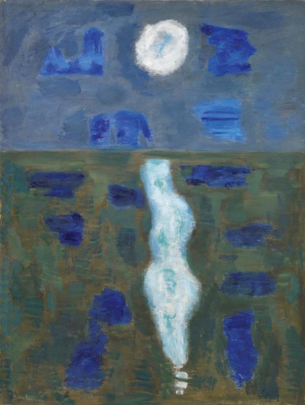 White Moon, 1957 by Milton Avery