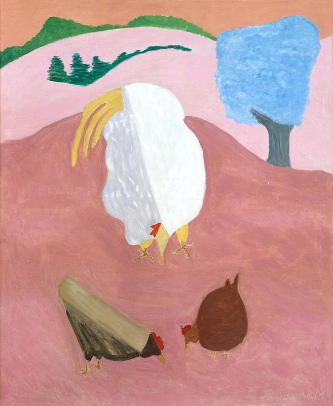 White Rooster, 1947 by Milton Avery