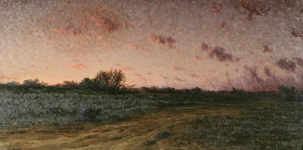 Atardecer by Modesto Urgell I Inglada