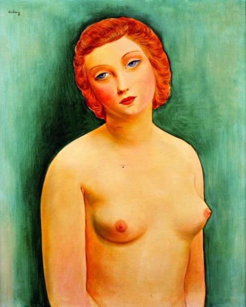 Blond Nude by Moise Kisling