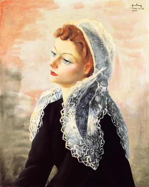Moise Kisling Breton Woman