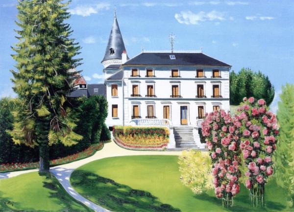 Château Du Gressy by Moise Kisling