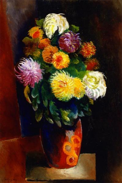 Flowers by Moise Kisling