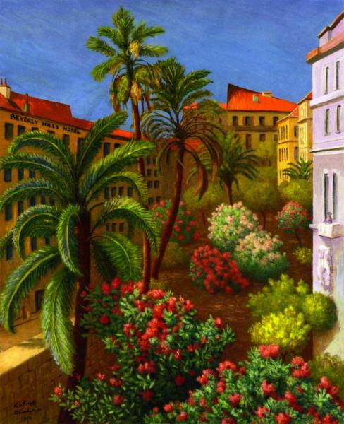 Hotel Beverly Hills by Moise Kisling