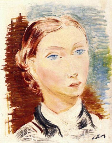 Ingrid by Moise Kisling