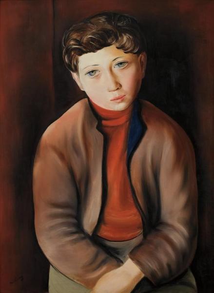 Jeune Breton by Moise Kisling