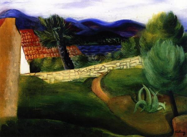 Landscape by Moise Kisling