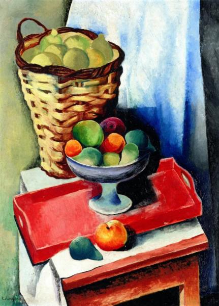 Large Still Life by Moise Kisling Oil Painting Reproductions