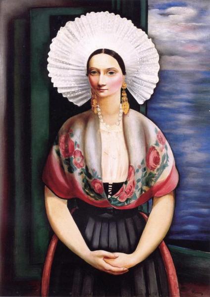 Madame Albert Croquez by Moise Kisling
