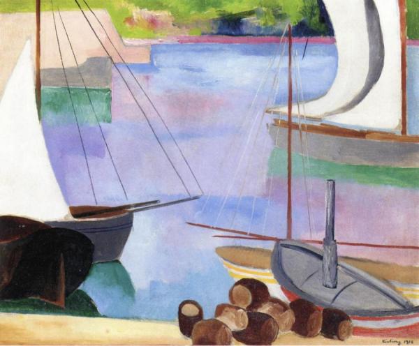 Marseille by Moise Kisling