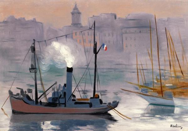 Marseille by Moise Kisling