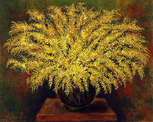 Mimosas by Moise Kisling