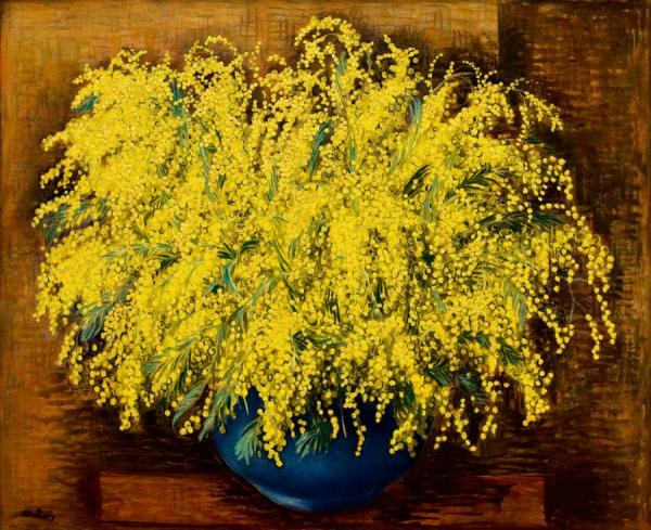 Mimosas by Moise Kisling