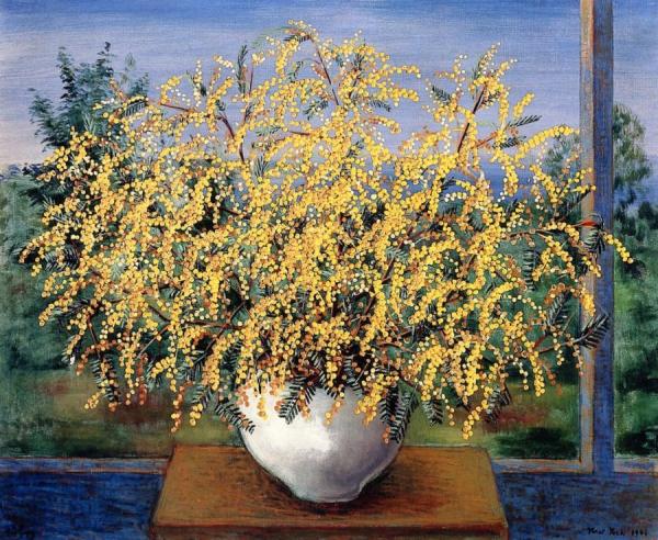 Mimosas by Moise Kisling