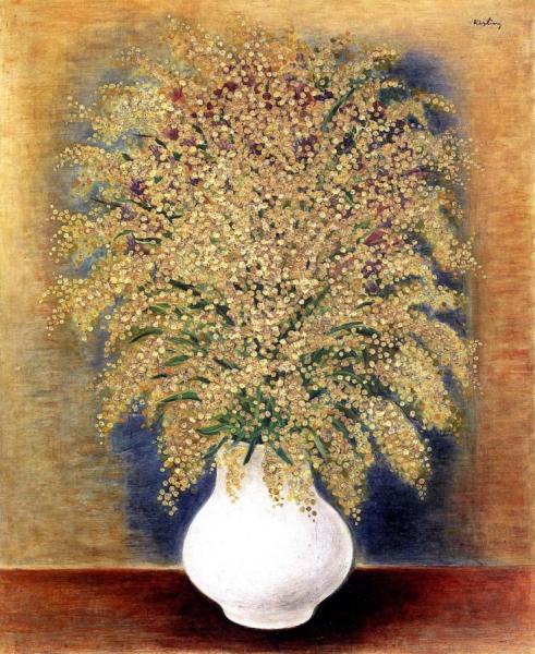 Mimosas by Moise Kisling