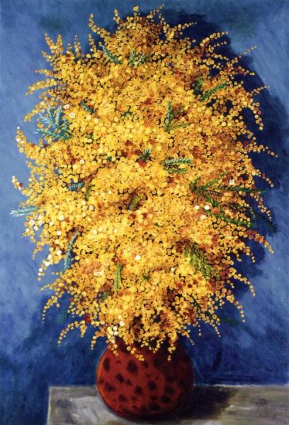 Mimosas by Moise Kisling