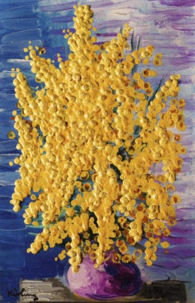 Mimosas by Moise Kisling
