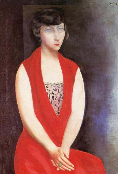 Mlle. Sylvie by Moise Kisling