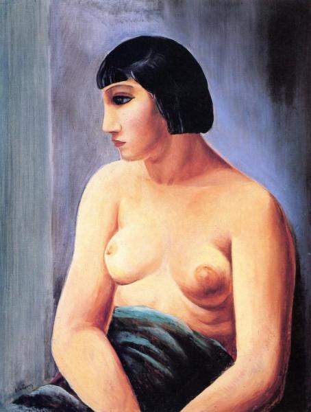 Nude by Moise Kisling