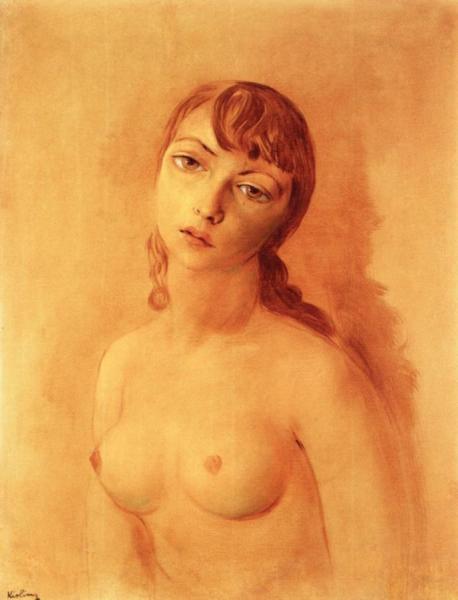 Nude Bust by Moise Kisling