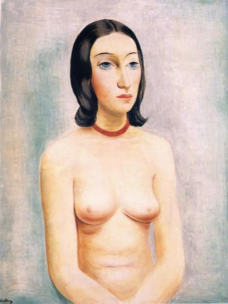 Moise Kisling Nude Bust
