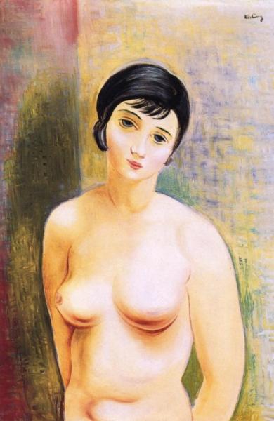 Nude Bust by Moise Kisling