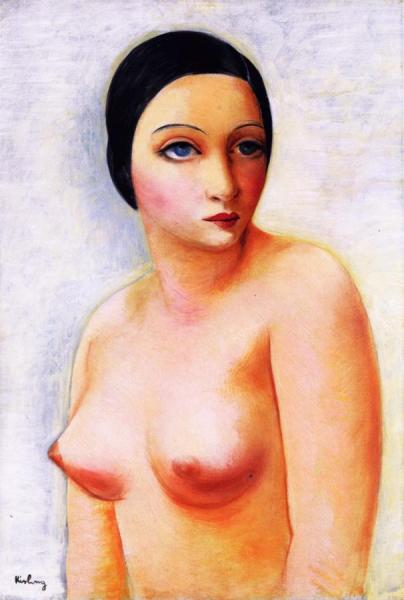 Nude Bust by Moise Kisling