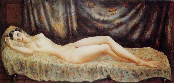 Moise Kisling Nude Portrait Of Arletty