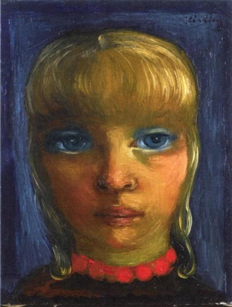 Portrait by Moise Kisling