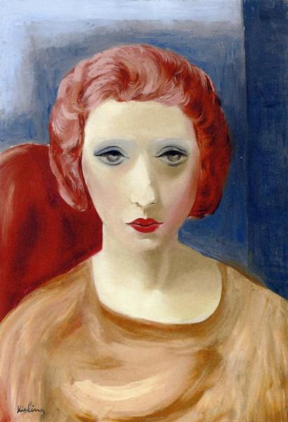 Portrait by Moise Kisling