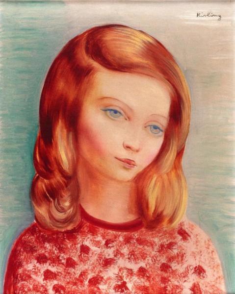 Portrait by Moise Kisling