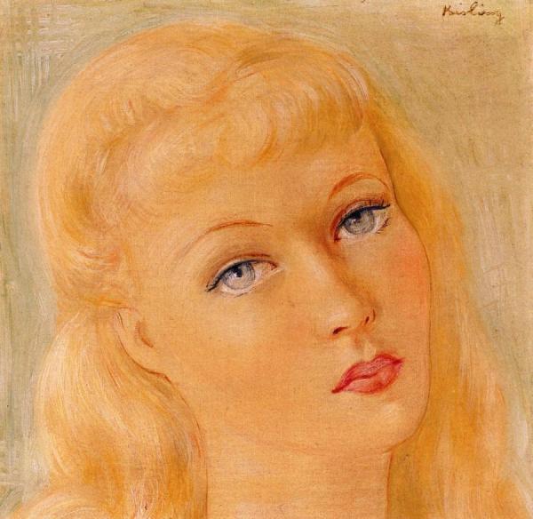 Portrait by Moise Kisling