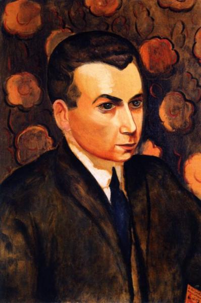 Portrait Of Katznelson by Moise Kisling