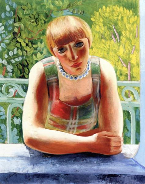 Portrait Of Madame Renée Kisling by Moise Kisling Oil Painting Reproductions