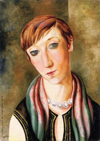 Portrait Of Madame Renée Kisling by Moise Kisling Oil Painting Reproductions