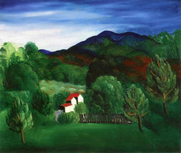 Provençal Landscape by Moise Kisling