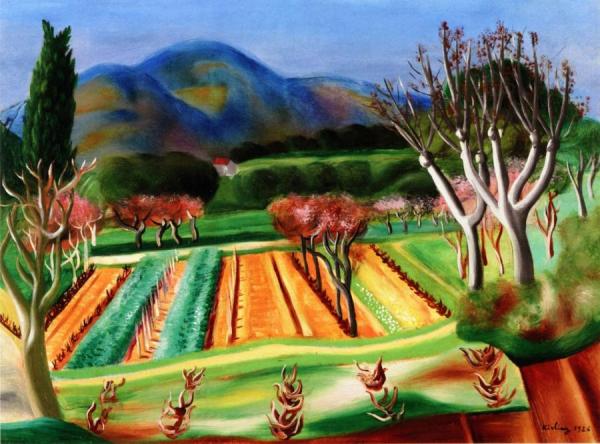 Saint-tropez by Moise Kisling