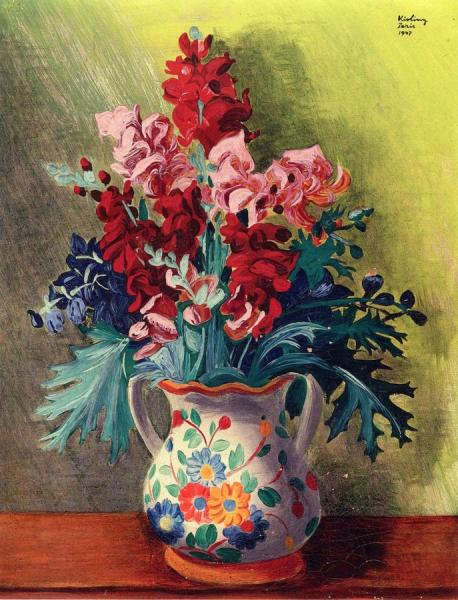 Still Life by Moise Kisling