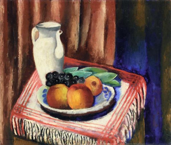Still Life With Lemons by Moise Kisling