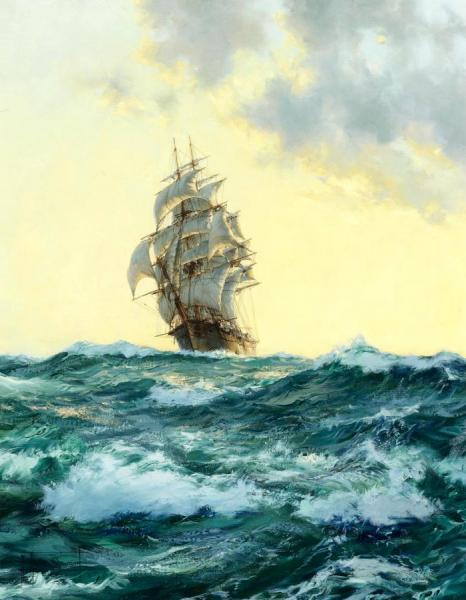 The Glory Of The Seas by Montague Dawson