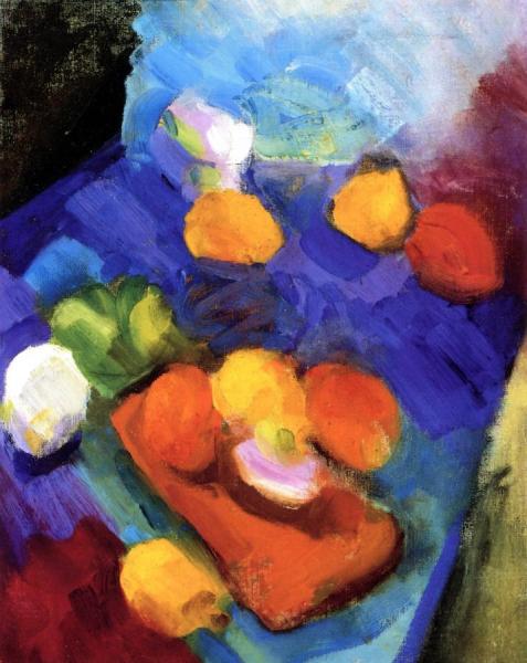 Synchronist Still Life by Morgan Russell