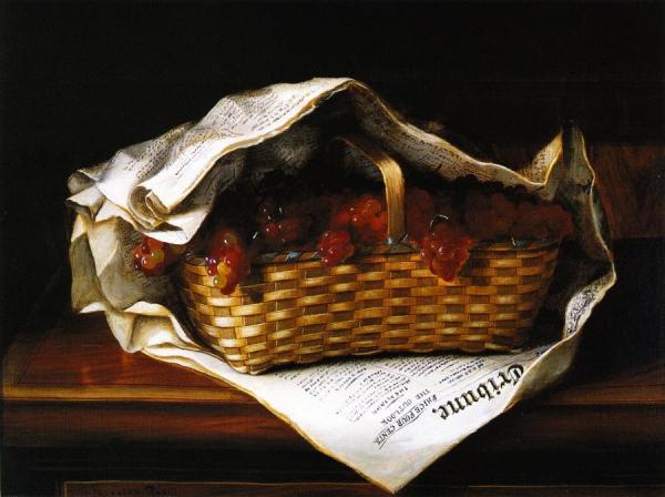 Still Life With The New York Tribune by Morston Ream