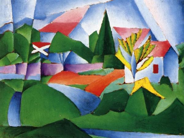 Landscape by Morton Livingston Schamberg